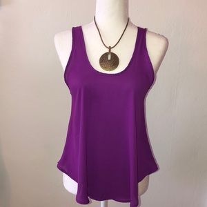 LUSH Purple Tank Top